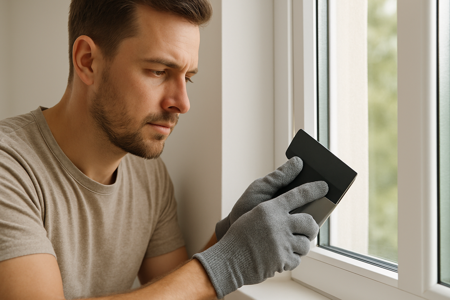 découvrez une astuce efficace pour lisser parfaitement le mastic vitrier sans laisser de traces, pour des joints nets et professionnels.