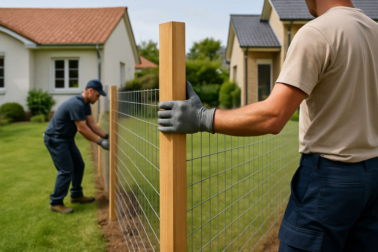 découvrez comment installer correctement les piquets et le grillage en cas de voisinage pour éviter les conflits et respecter les règles de bon voisinage.
