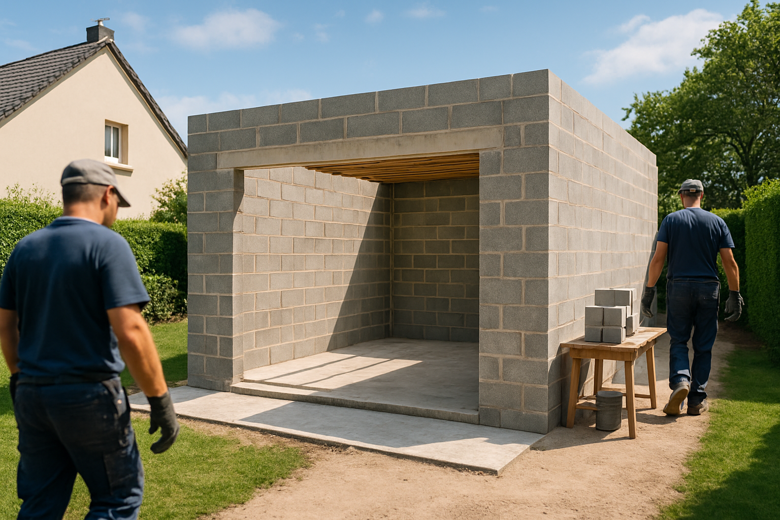 découvrez le prix moyen d'un garage en parpaing de 50m2 en 2025, incluant les coûts de matériaux, de construction et les facteurs influençant le budget pour bien planifier votre projet.