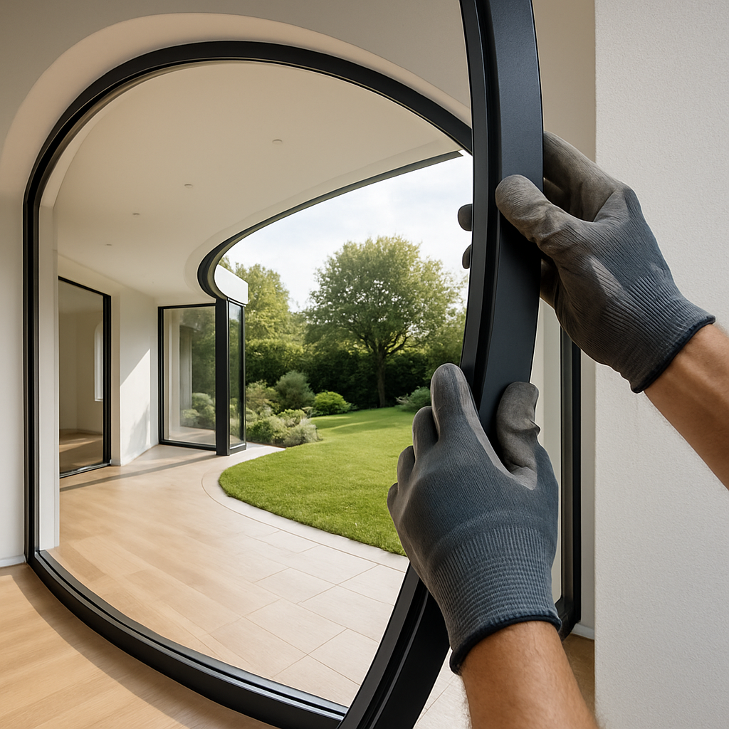 découvrez le prix estimé d'une baie vitrée arrondie en 2025, les facteurs influençant son coût et les conseils pour bien choisir votre installation.