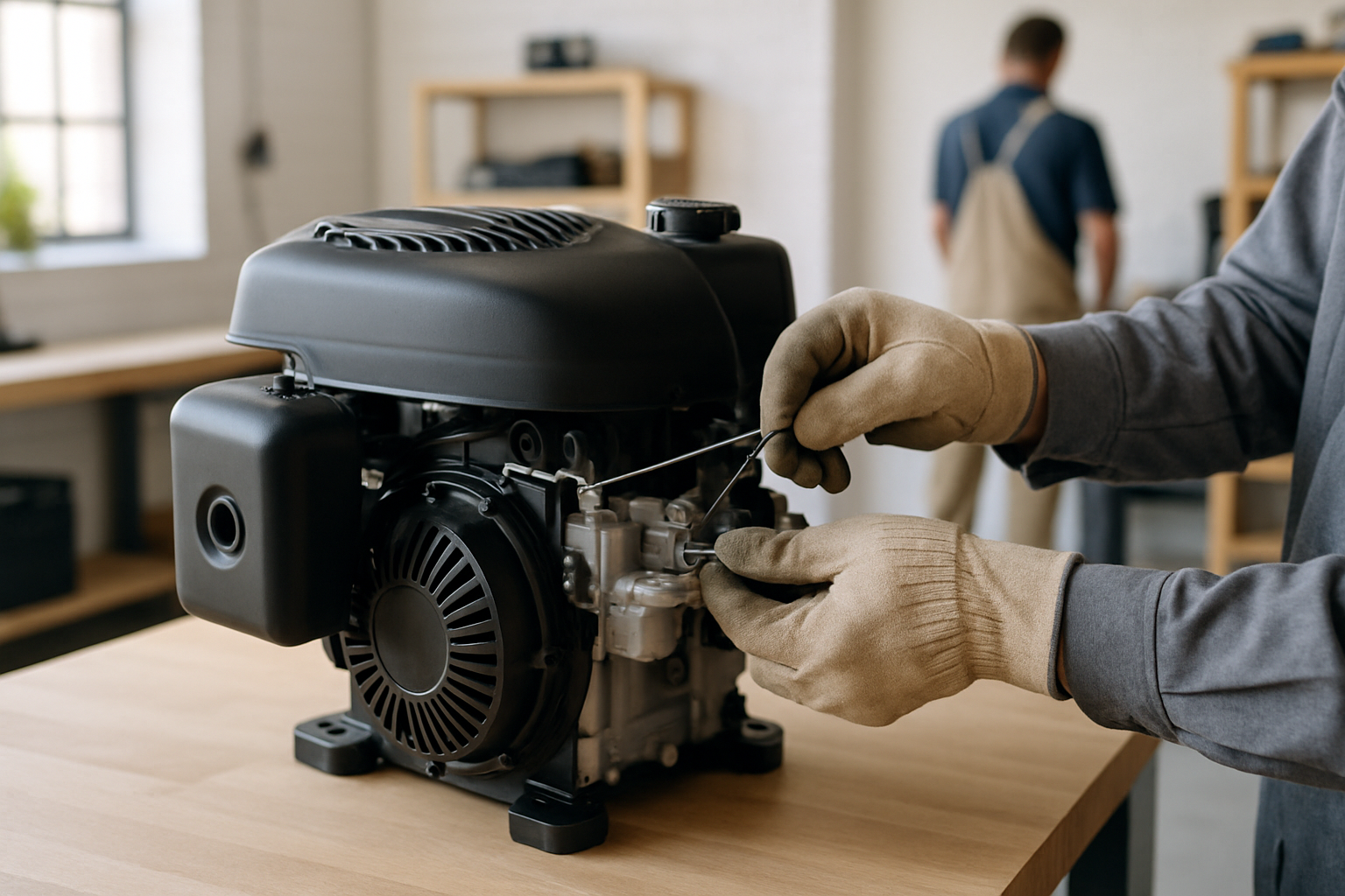 découvrez un schéma détaillé de la tringlerie du carburateur briggs et stratton, avec une explication claire pour mieux comprendre son fonctionnement.