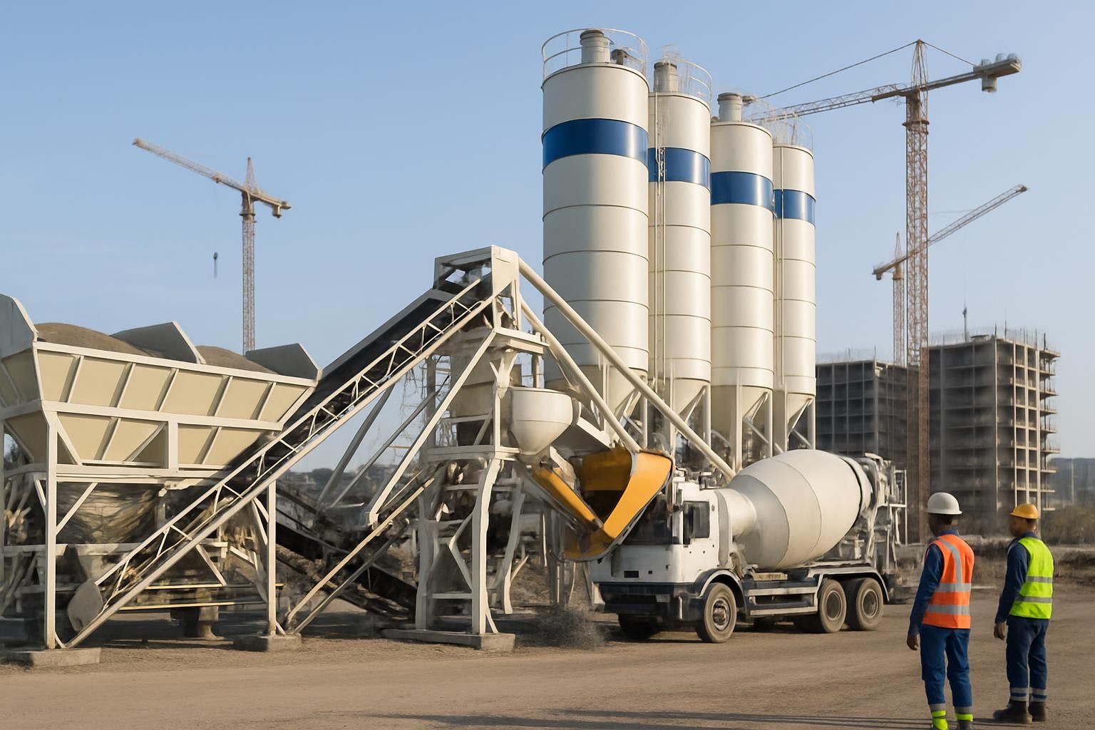 découvrez comment fonctionne une centrale béton et pourquoi elle est essentielle dans le secteur de la construction pour garantir qualité, rapidité et efficacité des ouvrages.