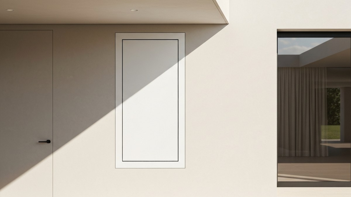 Pompe à chaleur air-eau moderne installée à côté d'une maison contemporaine