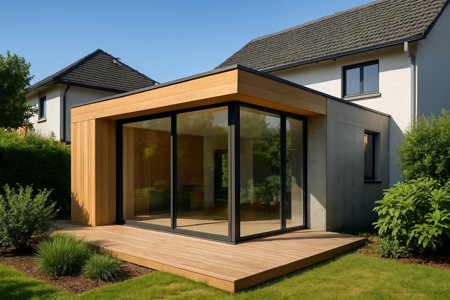 découvrez nos conseils pratiques pour réussir l'extension de votre maison avec un toit plat, alliant esthétisme et fonctionnalité pour votre projet d'agrandissement.