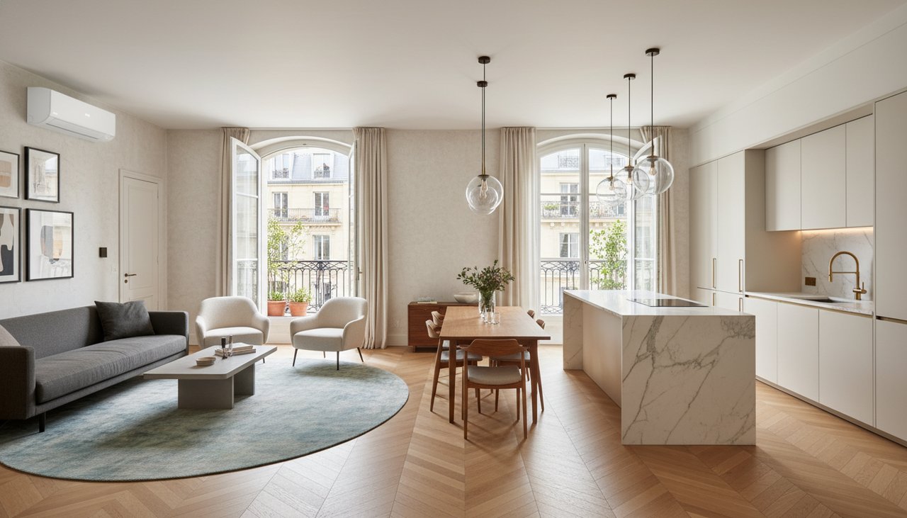 quelle puissance clim pour 50m2