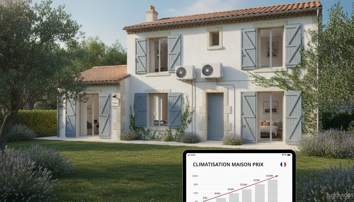 climatisation maison 100m2 prix