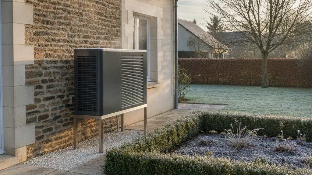 pompe a chaleur consommation electrique annuelle - illustration