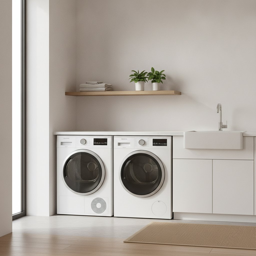 difference seche linge pompe a chaleur et condensation - illustration