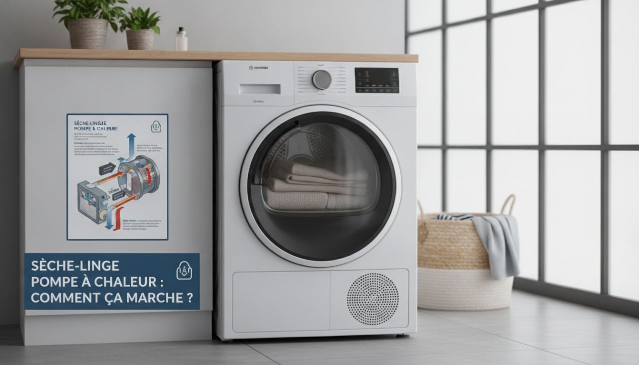 seche linge pompe a chaleur c'est quoi